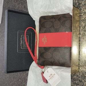 Coach Wristlet NWT and Box